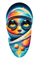 Filler Space tattoo design idea