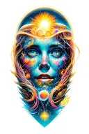 Filler Space tattoo design idea