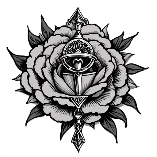 Chastity tattoo design idea