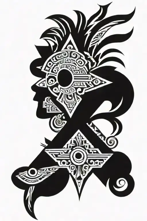 Navajo Samoan tattoo design tattoo design idea