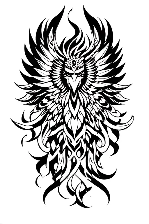 Garuda Thai Art tattoo design idea