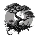 Poison Tree tattoo design idea
