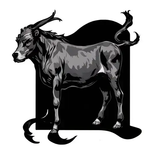 Corinthians in the calf tattoo design idea