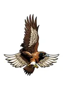 Hawk Wings tattoo design idea