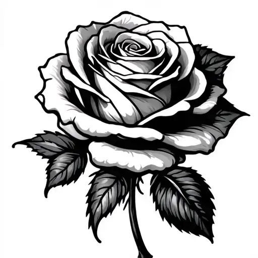 rose finger tattoo tattoo design idea