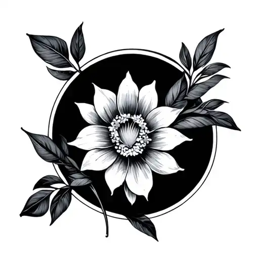 Art Deco tattoo design idea