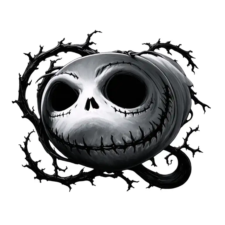 Nightmare Before Christmas tattoo design idea