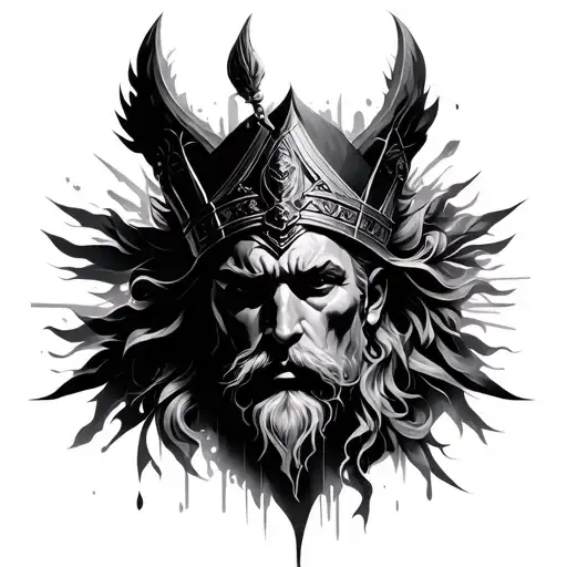 Damocles tattoo design idea