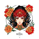 Baki Hanma tattoo design idea