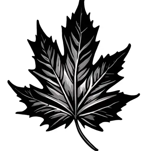 Canada Maple Leaf Trinidad tattoo design idea