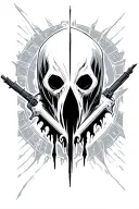 Destiny 2 Ghost tattoo design idea