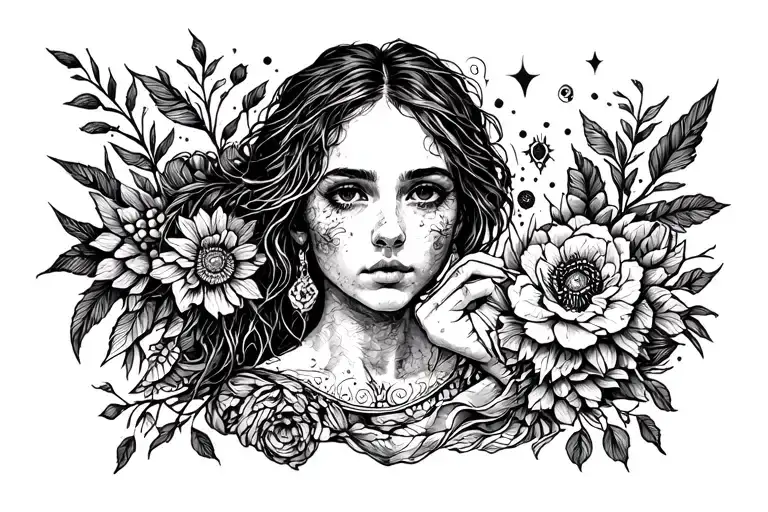 storytelling tattoo design idea