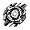 Beyblade tattoo design idea
