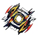 Beyblade tattoo design idea