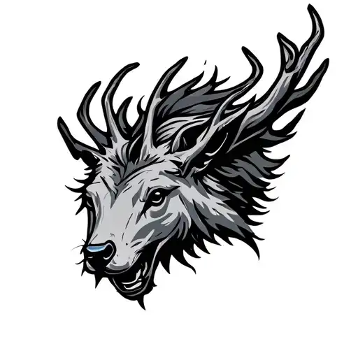 Manchester City Football Club patronus charm tattoo design idea