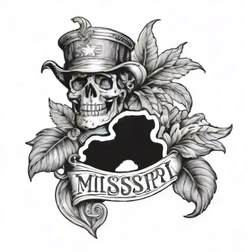 Mississippi tattoo design idea