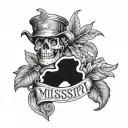 Mississippi tattoo design idea
