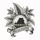 Mississippi tattoo design idea
