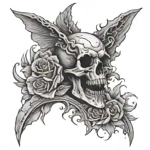 even if I die screaming, and I hope you hear it tattoo design idea