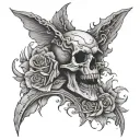 even if I die screaming, and I hope you hear it tattoo design idea