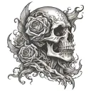 even if I die screaming, and I hope you hear it tattoo design idea
