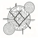 Boredom Symbol tattoo design idea