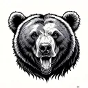 California Bear tattoo design idea
