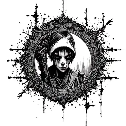 Silent hill 2  tattoo design idea