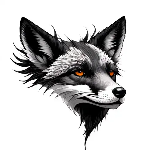 Foxtail tattoo design idea