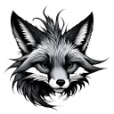 Foxtail tattoo design idea