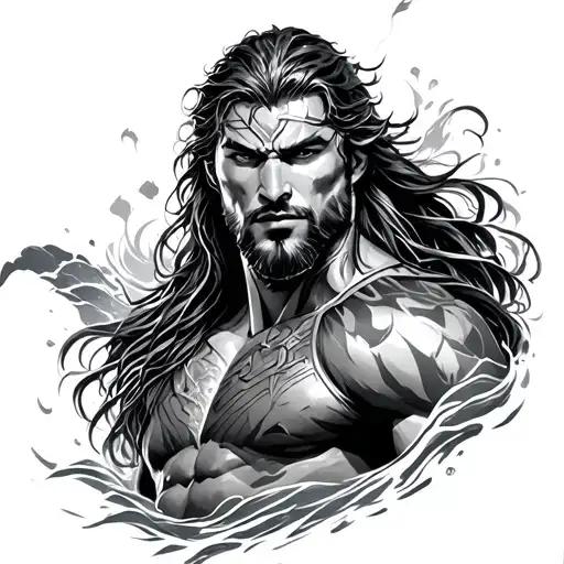 Aquaman tattoo design idea