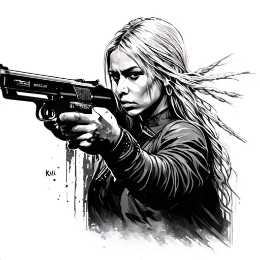 kill bill tattoo design idea