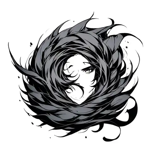 infinite tsukuyomi tattoo design idea