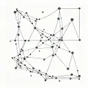 Incorporate the constellation Cassiopeia into a minimalist design tattoo design idea