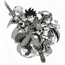 Anime, Mob 100, FireForce-benimaru, BlackClover-charmy  tattoo design idea