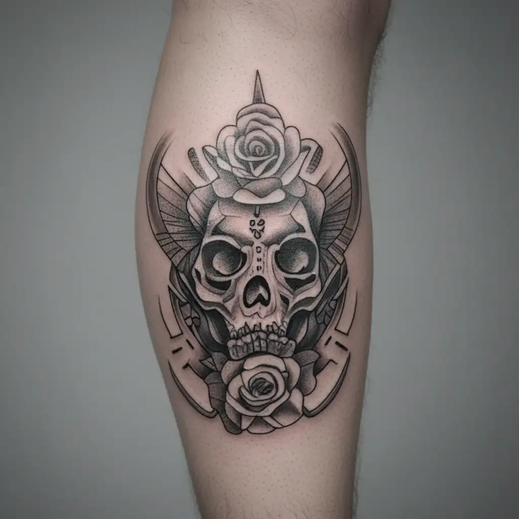 Mexican cartel tattoo design idea