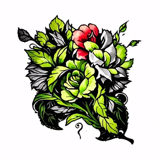 BEAUTIFULLY BROKEN PERFECTLY IMPERFECT tattoo design idea