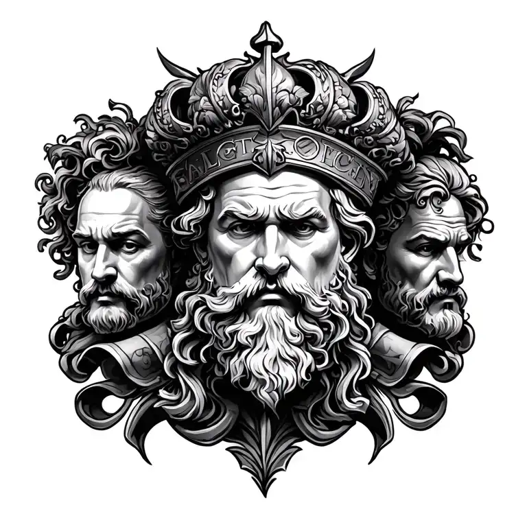 SPQR victory Family tattoo design idea
