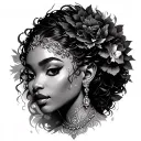 Oshun tattoo design idea