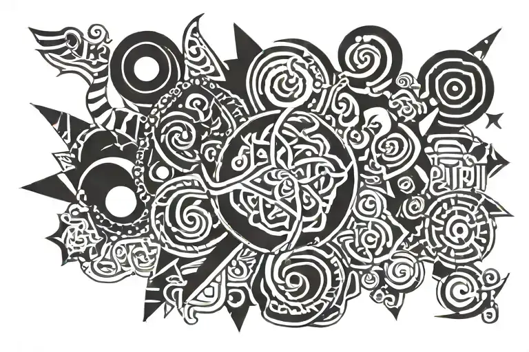 Five Solas tattoo design idea