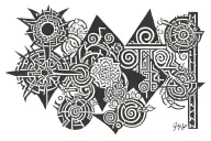 Five Solas tattoo design idea