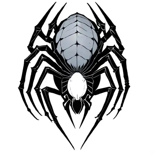 phantom troupe spider tattoo design idea