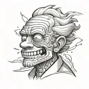 Bart tattoo design idea