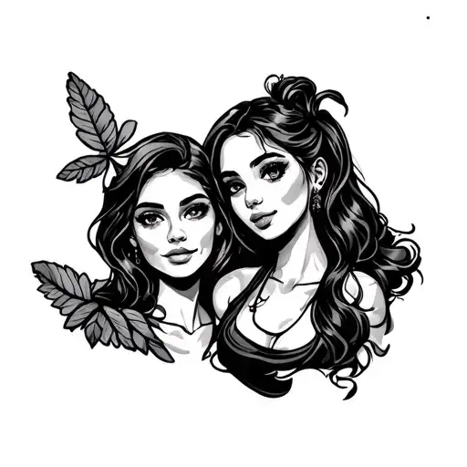 drugs and matching best friend tattoo tattoo design idea