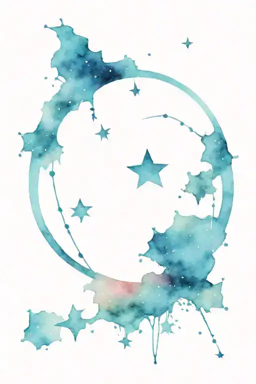 big dipper constellation, date tattoo tattoo design idea