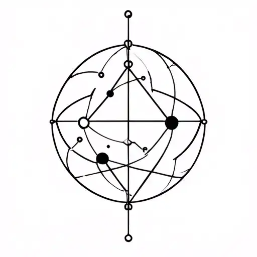 quantum physics tattoo design idea