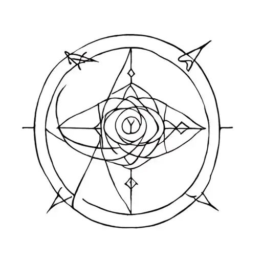 related to leo and aquarius tattoo design idea