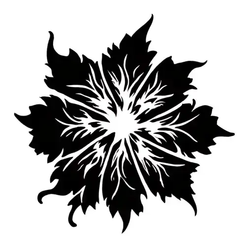 black clover and fairytail anime logo tattoo design idea