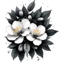 vincent van gogh almond blossom tattoo design idea