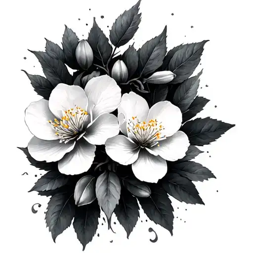 vincent van gogh almond blossom tattoo design idea